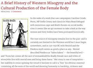Western Misogyny 